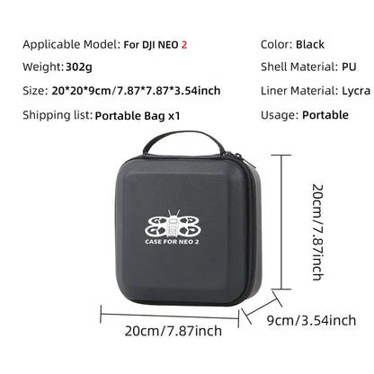 DJI Neo 2 Waterproof Carrying Handbag (Black & Grey)