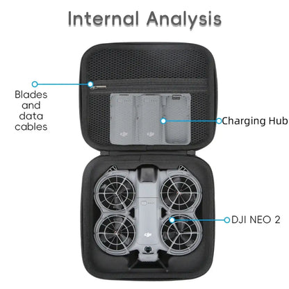 DJI Neo 2 Waterproof Carrying Handbag (Black & Grey)
