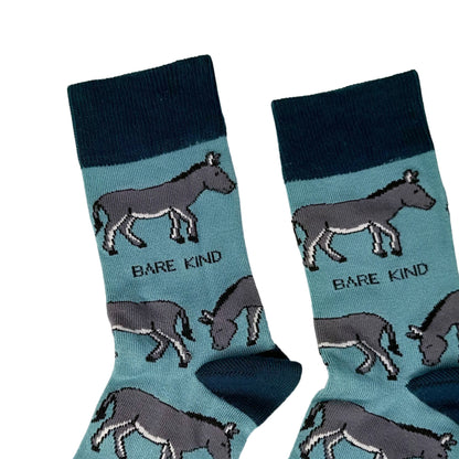 Save the Donkeys Bamboo Socks