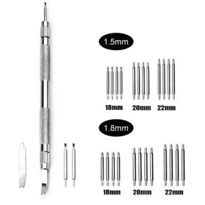 Double-Ended Spring Bar Tool Set for Watch Repairs