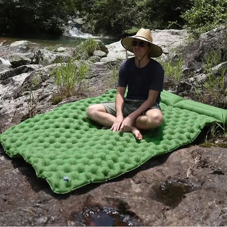Double Inflatable Camping Mattress (available in 7 colours)