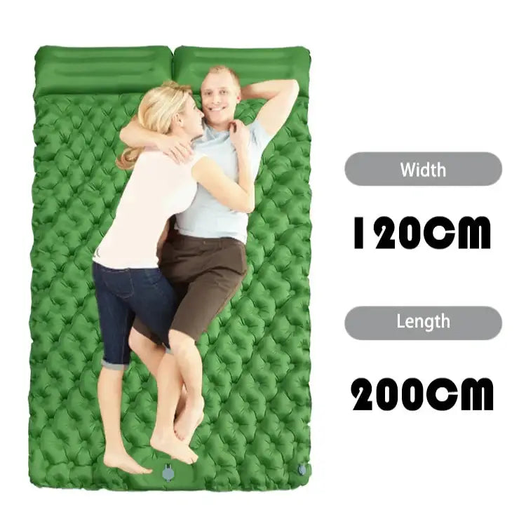 Double Inflatable Camping Mattress (available in 7 colours)