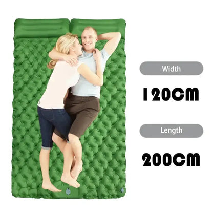 Double Inflatable Camping Mattress (available in 7 colours)