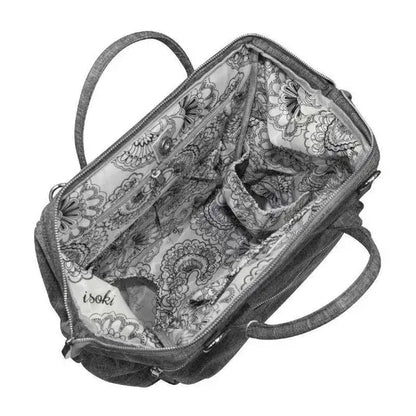 Isoki Nappy Bag Byron XL Backpack - Stone - Babyonline