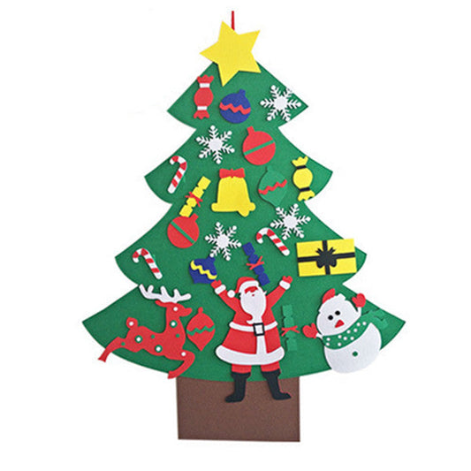 DIY Felt Christmas Tree Set