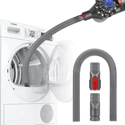 Dryer Vent Cleaner Kit & Lint Remover Hose Attachment for V6–V15 Vacuum Cleaners