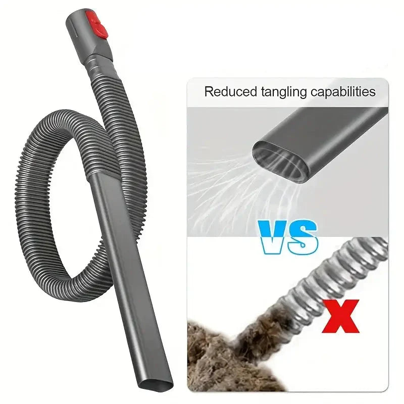 Dryer Vent Cleaner Kit & Lint Remover Hose Attachment for V6–V15 Vacuum Cleaners