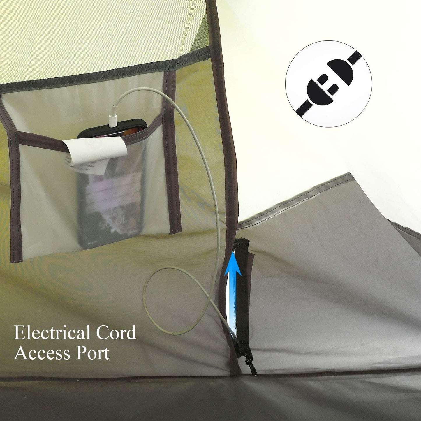Large Camping Tent for 4-6 Person