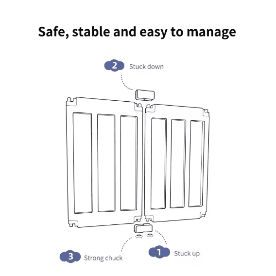 12+2 baby playpen white