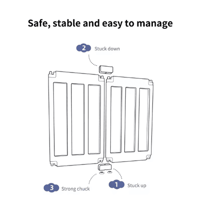 8+2 baby playpen white