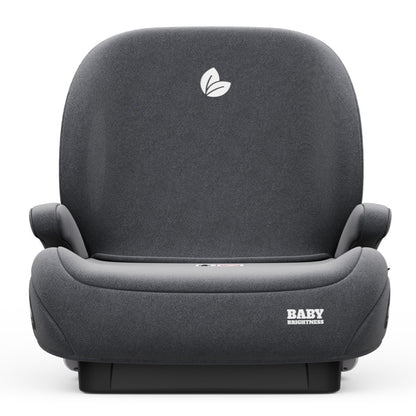 Pre-order Baby Brightness CloudLift Pro Half Booster Seat with ISOFIX and Backrest - Grey