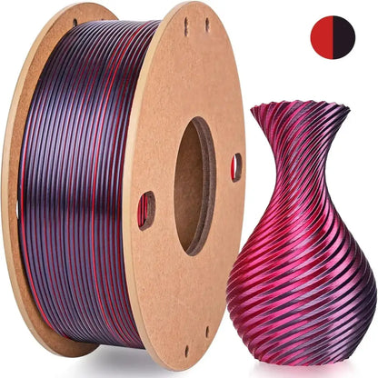 Dual/Tri-Colour Silk PLA 3D Printer Filament 1.75mm (250g)