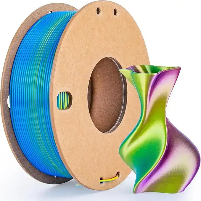 Dual/Tri-Colour Silk PLA 3D Printer Filament 1.75mm (250g)
