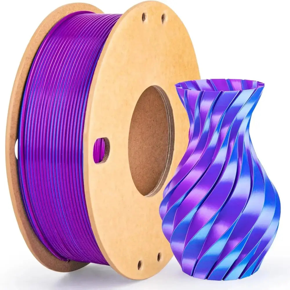 Dual/Tri-Colour Silk PLA 3D Printer Filament 1.75mm (250g)
