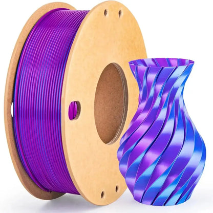 Dual/Tri-Colour Silk PLA 3D Printer Filament 1.75mm (250g)
