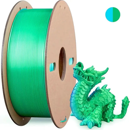 Dual/Tri-Colour Silk PLA 3D Printer Filament 1.75mm (250g)