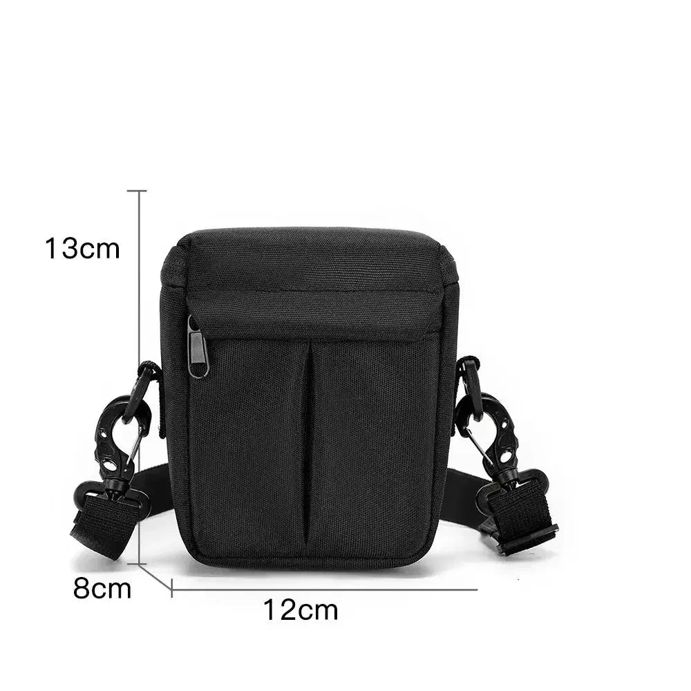 Durable Nylon Camera Shoulder Bag for DSLR Camera & Lens, Lightweight Travel Case
