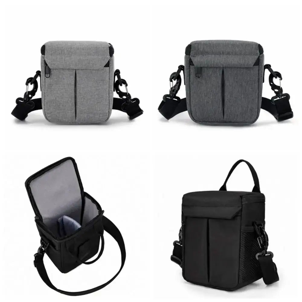 Durable Nylon Camera Shoulder Bag for DSLR Camera & Lens, Lightweight Travel Case