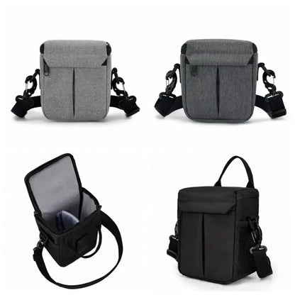 Durable Nylon Camera Shoulder Bag for DSLR Camera & Lens, Lightweight Travel Case