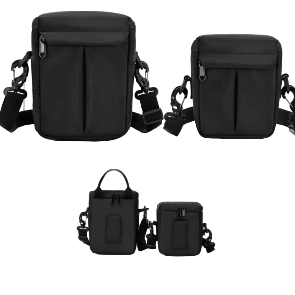 Durable Nylon Camera Shoulder Bag for DSLR Camera & Lens, Lightweight Travel Case