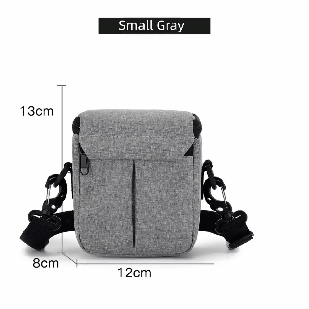 Durable Nylon Camera Shoulder Bag for DSLR Camera & Lens, Lightweight Travel Case