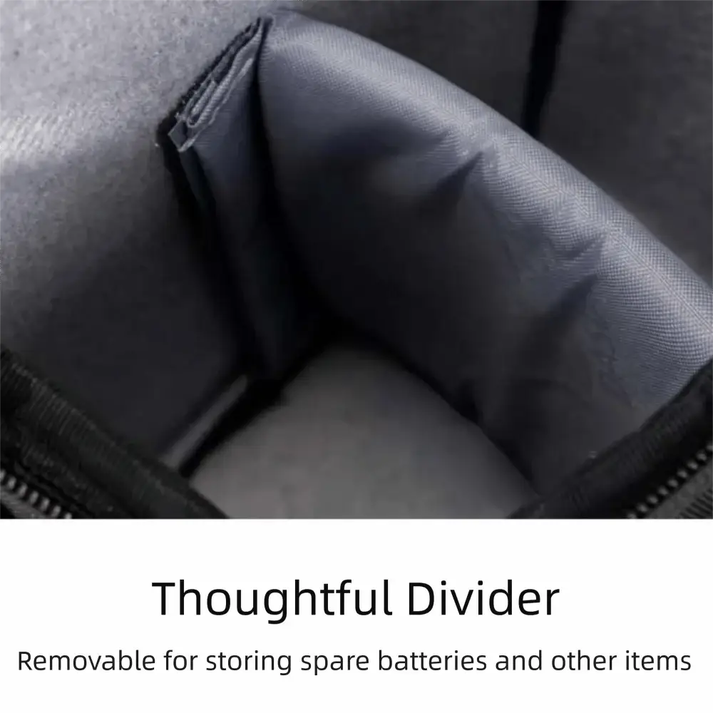 Durable Nylon Camera Shoulder Bag for DSLR Camera & Lens, Lightweight Travel Case