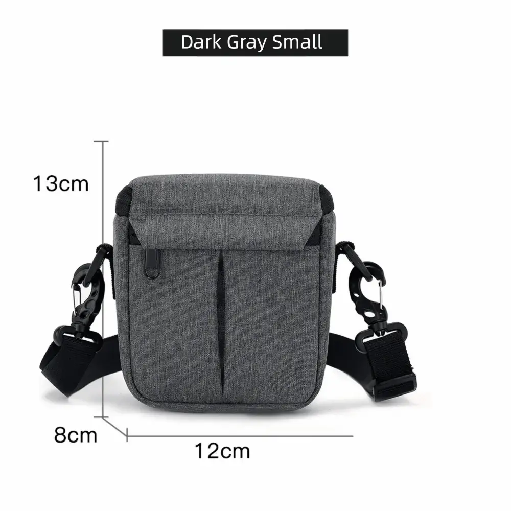 Durable Nylon Camera Shoulder Bag for DSLR Camera & Lens, Lightweight Travel Case