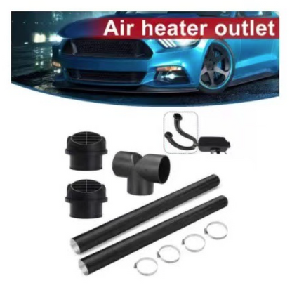 75mm Diesel Heater Vents Duct Pipe Warm Air Outlet Vent Hose Parts