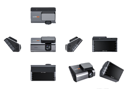 4K Dash Cam Front with WiFi