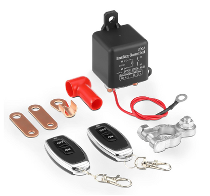12V DC 200A Remote Battery Disconnect Switch Isolator Wireless for Car Truck RV - salelink.co.nz