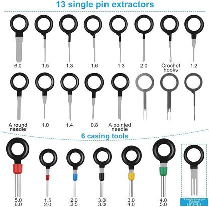 91PCS Terminal Removal Tool Kit for Car