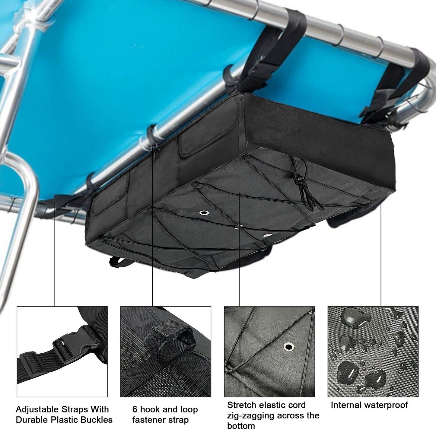 Yacht Suspension Bag Life Jacket Storage Bag Water Sports Capacity Storage Bag