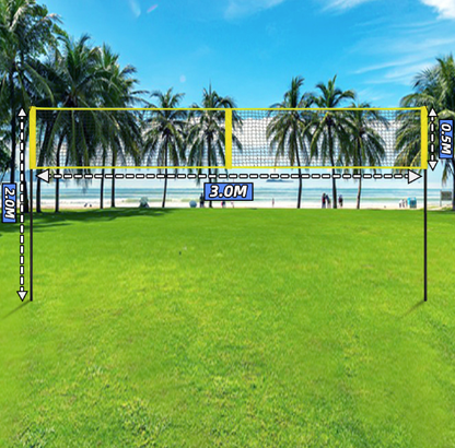Four Square Volleyball Net & Game Set