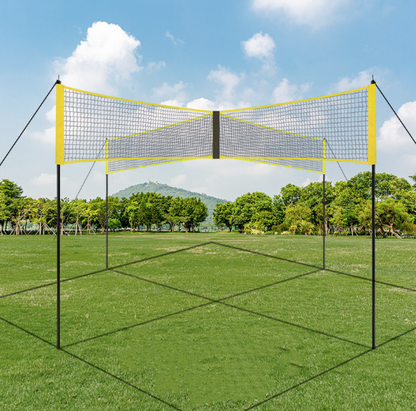 Four Square Volleyball Net & Game Set