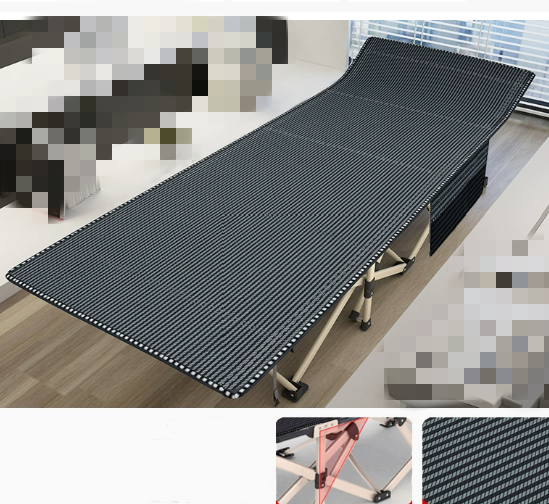 Folding Camping Stretcher Bed 190x71x36cm