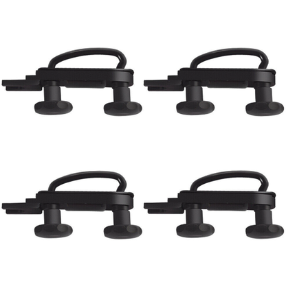 4PCS Universal Roof Box Car Van Mounting Fitting Kit Roof Box U Bolts - salelink.co.nz