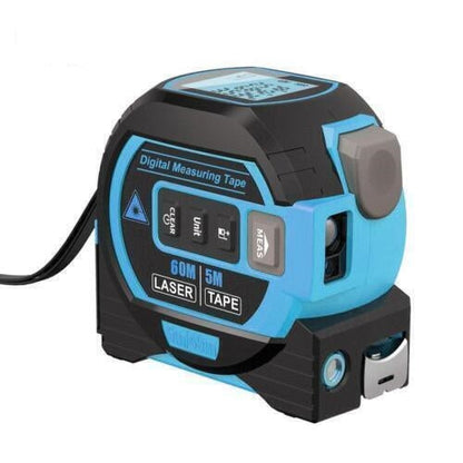 60m 3 in 1 Digital Measure Tape Laser Distance Meter Range Finder - salelink.co.nz