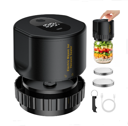 Electric Mason Jar Vacuum Sealer - salelink.co.nz