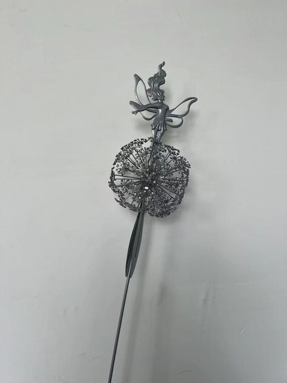 Garden Fairy Dandelion Sculpture Statue