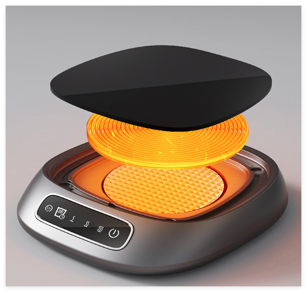 USB Constant Temperature Heating Coaster