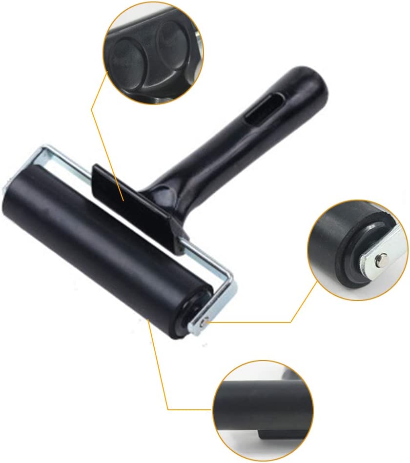 15cm Rubber Brayer Painting Roller for Screen Print Making