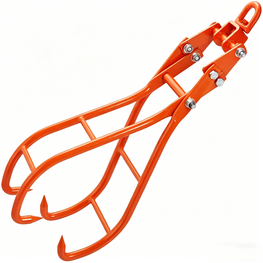 28-Inch Timber Claw Hook with 4 Claws, Log Grapple, 1000kg Capacity