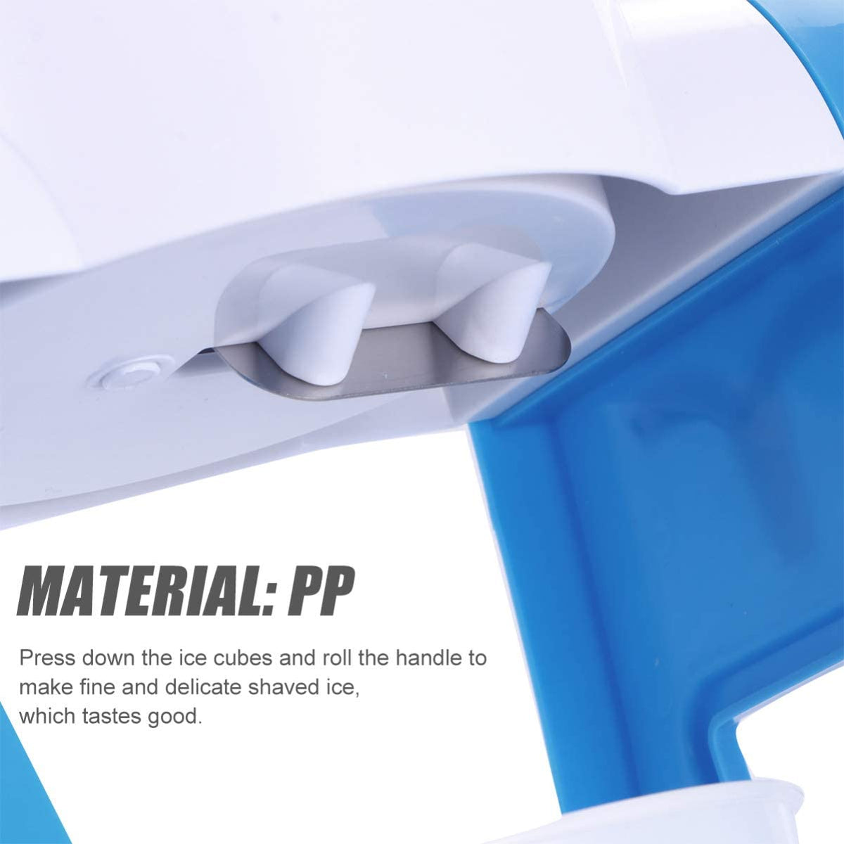 Manual Ice Shaver Crusher Snow Cone Maker Tool