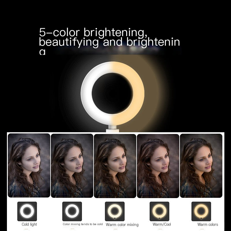 Phone Ring Light with Desktop Stand