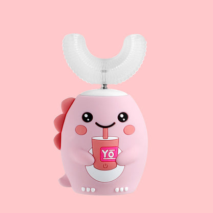 Children's U-Shaped Electric Toothbrush with Silicone Head