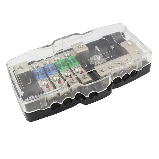 Car Audio Stereo Fuse Holder Power Distribution Block for Car RV Camper - salelink.co.nz
