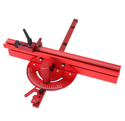 450mm Aluminum Miter Gauge Set with Track Stop
