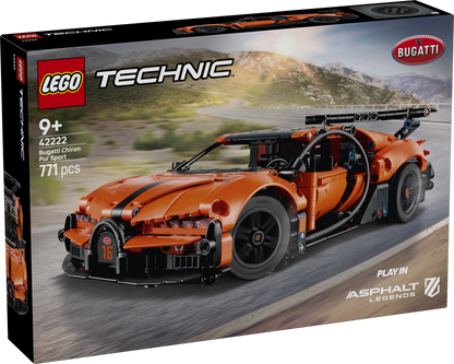 LEGO Technic: Bugatti Chiron Pur Sport Hypercar (42222)