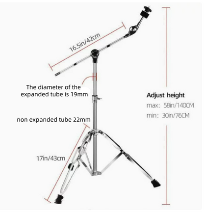 Cymbal Stand 62x13x12cm