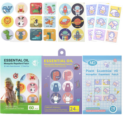 Kids Mosquito Repellent Cartoon Stickers